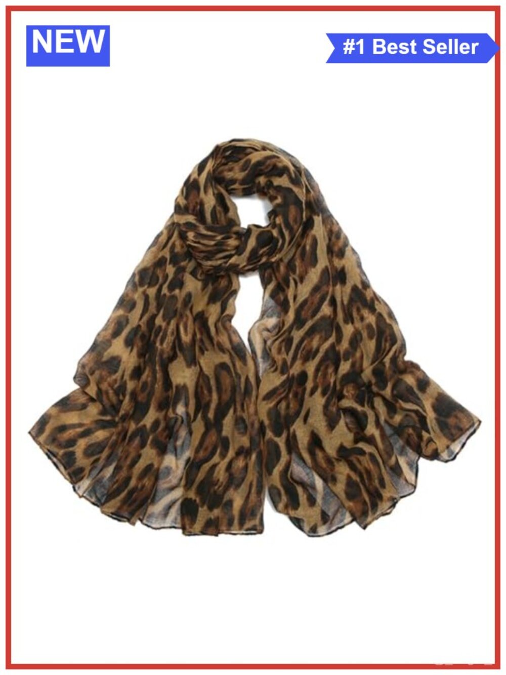 Floral Print Scarf Women Cotton Polyester Blend Lightweight Wrap